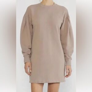 Etica Viola sweatshirt dress XS dusty rose